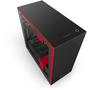 Carcasa PC NZXT H700i Matte Black/Red