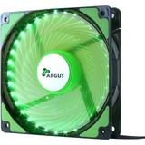 Ventilator Argus L-12025 Green LED Fan
