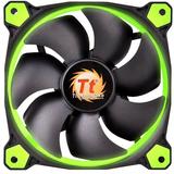 Thermaltake Ventilator Riing 12 High Static Pressure 120mm Green LED 3 Fan Pack