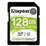 Card de Memorie Kingston SDXC 128GB Canvas Select, Clasa 10, UHS-I