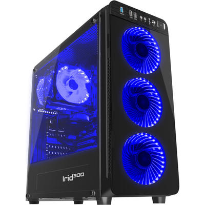 Carcasa PC Genesis Irid 300 Blue