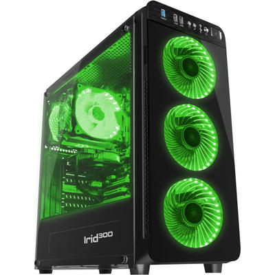 Carcasa PC Genesis Irid 300 Green