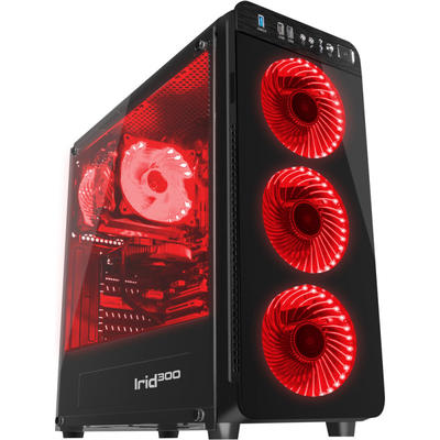 Carcasa PC Genesis Irid 300 Red