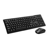 Tastatura + Mouse Combo SPDS-1100, Wireless, Black