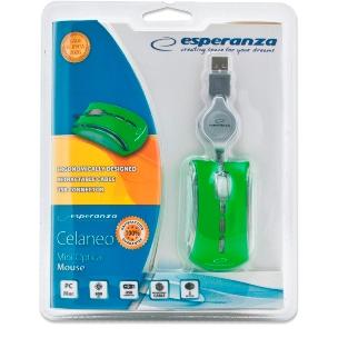 Mouse Esperanza EM109G Green