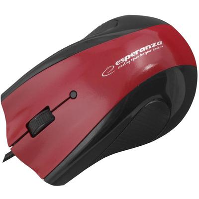 Mouse Esperanza EM125R Red
