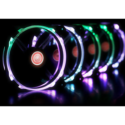 Raijintek Macula 12 Rainbow RGB LED, 2 Pack