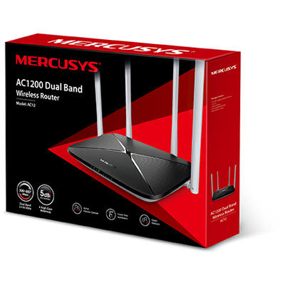 Router Wireless MERCUSYS AC12 Dual-Band WiFi 5