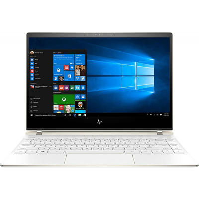 Ultrabook HP 13.3" Spectre 13-af000nn, FHD IPS Touch, Procesor Intel Core i5-8250U (6M Cache, up to 3.40 GHz), 8GB, 256GB SSD, GMA UHD 620, Win 10 Home, Ceramic White
