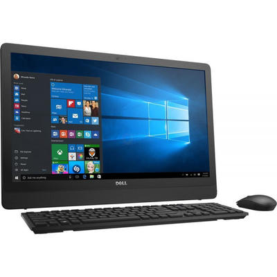 Sistem All in One Dell 23.8" Inspiron 3464, FHD, Procesor Intel Core i3-7100U 2.4GHz Kaby Lake, 4GB, 1TB, GMA HD 620, Linux