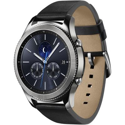Smartwatch Samsung Gear S3 Classic, curea piele negru