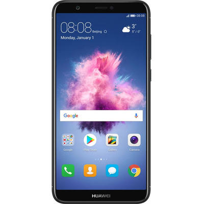 Smartphone Huawei P Smart (2018), Ecran Full HD+, Kirin 659 2.36GHz, Octa Core, 32GB, 3GB RAM, Dual SIM, 4G, Tri-Camera: 13 mpx + 8 mpx + 2 mpx, Senzor amprenta, baterie 3000 mAh, Black