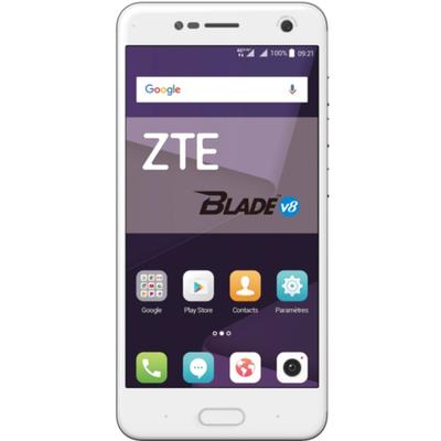 Smartphone ZTE Blade V8, Ecran Full HD, Snapdragon, Octa Core, 64GB, 4GB RAM, Dual SIM, 4G, Tri-Camera: 13 mpx + 13 mpx + 2 mpx, Champagne Gold