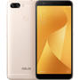 Smartphone Asus ZenFone Max Plus (M1), Ecran Full HD+ aspect 18:9, Qcta Core, 32GB, 3GB RAM, Dual SIM, 4G, TriCamera: 16 mpx + 8 mpx + 8 mpx, senzor amprenta, baterie 4130 mAh, Sunlight Gold