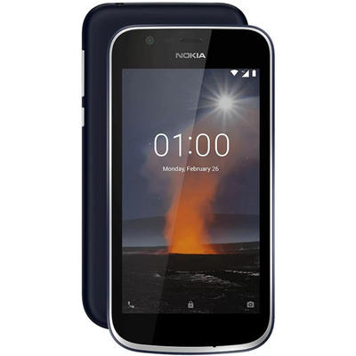 Smartphone NOKIA 1, Quad Core, 8GB, 1GB RAM, Dual SIM, 4G, Dark Blue