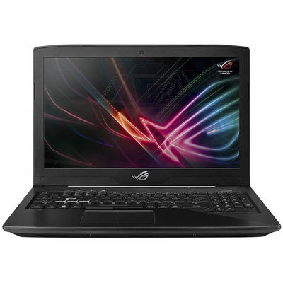 Laptop Asus Gaming 15.6" ROG GL503VD, FHD, Procesor Intel Core i7-7700HQ (6M Cache, up to 3.80 GHz), 8GB DDR4, 1TB 7200 RPM + 128GB SSD, GeForce GTX 1050 4GB, No OS, Black