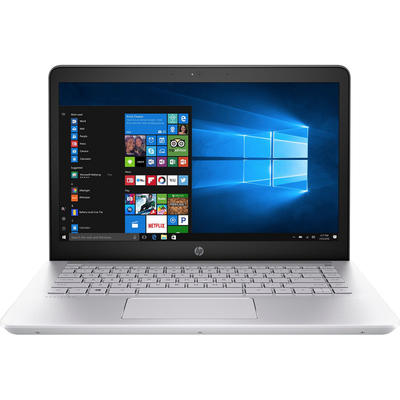 Laptop HP 14" Pavilion 14-bk100nq, HD, Procesor Intel Core i5-8250U (6M Cache, up to 3.40 GHz), 4GB DDR4, 128GB SSD, GMA UHD 620, Win 10 Home, Silver