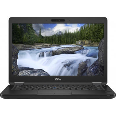 Laptop Dell 14" Latitude 5490 (seria 5000), FHD, Procesor Intel Core i5-8350U (6M Cache, up to 3.60 GHz), 8GB DDR4, 256GB SSD, GeForce MX130 2GB, Linux, Black, 3Yr NBD
