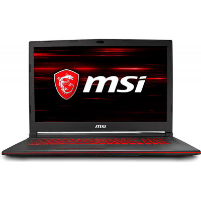 Laptop MSI Gaming 17.3" GL73 8RC, FHD, Procesor Intel Core i7-8750H (9M Cache, up to 4.10 GHz), 8GB DDR4, 1TB, GeForce GTX 1050 4GB, FreeDos, Black, Red Backlit