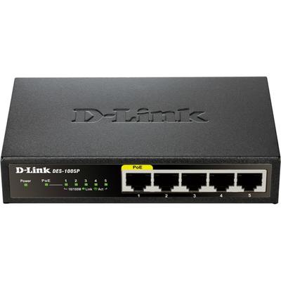 Switch D-Link DES-1005P PoE