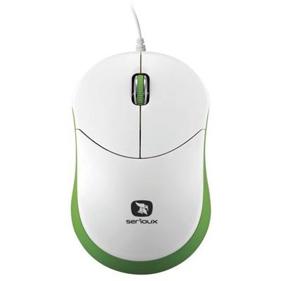 Mouse Serioux Rainbow 680 green