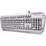 Tastatura Tesoro Colada G3NL Silver LED Aluminum Edition, Cherry MX Black Mecanica