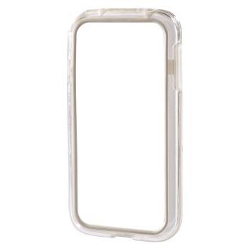 Hama Bumper protectie Edge Protector Ultra Slim White pentru Galaxy S4 mini