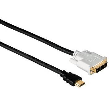 HAMA HDMI Male - DVI-D Male, 2m, negru, 34033