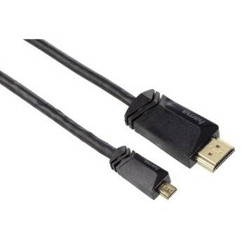 HAMA HDMI Male - microHDMI Male, v1.4, 1.5m, Ethernet, negru, 122120