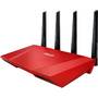 Router Wireless Asus Gigabit RT-AC87U Dual-Band Red