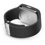 Smartwatch Sony 3 (SWR50) argintiu, curea silicon negru