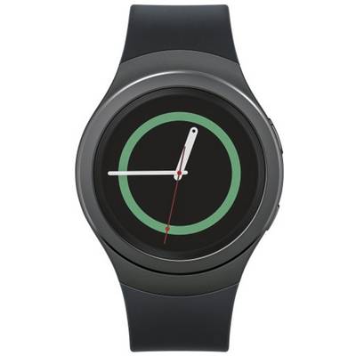 Smartwatch Samsung Gear S2 Sport, curea silicon negru