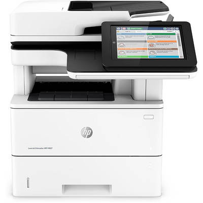 Imprimanta multifunctionala HP LaserJet Enterprise M527F, Laser, Monocrom, Format A4, Duplex, Retea, Fax