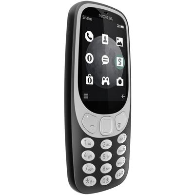 Telefon Mobil NOKIA 3310 3G Dual SIM Charcoal (2017)
