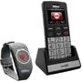 Telefon Mobil Maxcom MM715BB, Single SIM, Silver + Bratara SOS