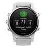 Smartwatch Garmin Fenix 5S alb, curea Carrara silicon alb GPS + HR