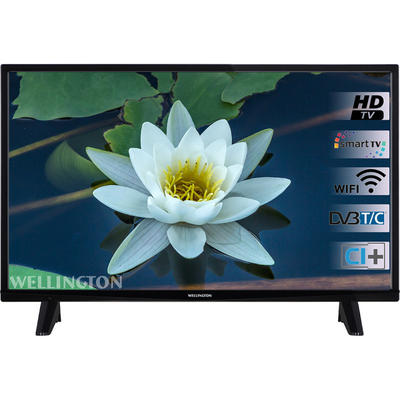Televizor Wellington Smart TV WL39HD471SW Seria 471SW 99cm negru HD Ready