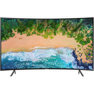 Televizor Samsung Smart TV Curbat 65NU7302 Seria NU7302 163cm negru 4K UHD HDR