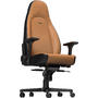Scaun Gaming Noblechairs ICON Real Leather cognac-negru