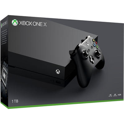Consola jocuri Microsoft Xbox One X 1TB Black