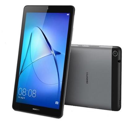 Tableta Huawei Mediapad T3, 7 inch IPS Multi-Touch, Cortex A7 1.3 GHz Quad Core, 1GB RAM, 16GB flash, Wi-Fi, Bluetooth, GPS, Android 6.0, Grey