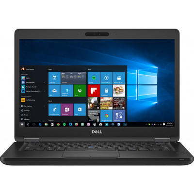 Laptop Dell 14" Latitude 5490 (seria 5000), FHD, Procesor Intel Core i3-7130U (3M Cache, 2.70 GHz), 8GB DDR4, 256GB SSD, GMA HD 620, Win 10 Pro, Black, 3Yr