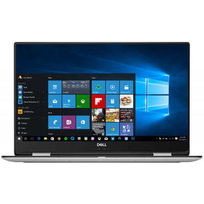 Laptop Dell 15.6" XPS 15 (9575), UHD IPS Touch InfinityEdge, Procesor Intel Core i7-8705G (8M Cache, up to 4.10 GHz), 16GB DDR4, 512GB SSD, Radeon RX Vega M GL (RX Vega 870) 4GB HMB2, Win 10 Pro, Silver, 3Yr NBD