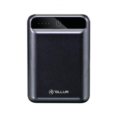 Tellur 10000 mAh, 2x USB, 2A, Black