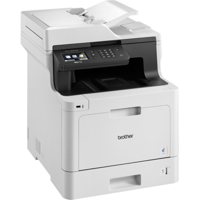 Imprimanta multifunctionala Brother MFC-L8690CDW, Laserjet color, A4, 31 ppm, Duplex, ADF, Retea, Wireless