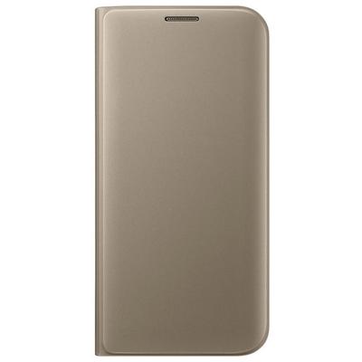 Samsung Husa de protectie tip Book Flip Wallet Gold pentru G935 Galaxy S7 Edge