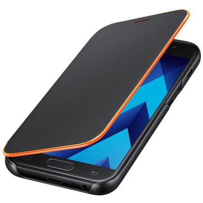 Samsung Husa de protectie tip Book Neon Black pentru A320 Galaxy A3 (2017)