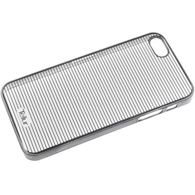 Tellur Protectie pentru spate Horizontal Stripes Black pentru iPhone 5/5S/SE