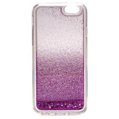Tellur Protectie pentru spate Glitter Purple pentru iPhone 6/6S