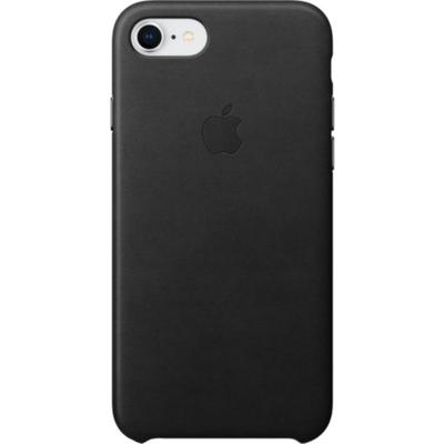 Apple Protectie pentru spate MQH92ZM/A Leather Black pentru iPhone 8 / 7